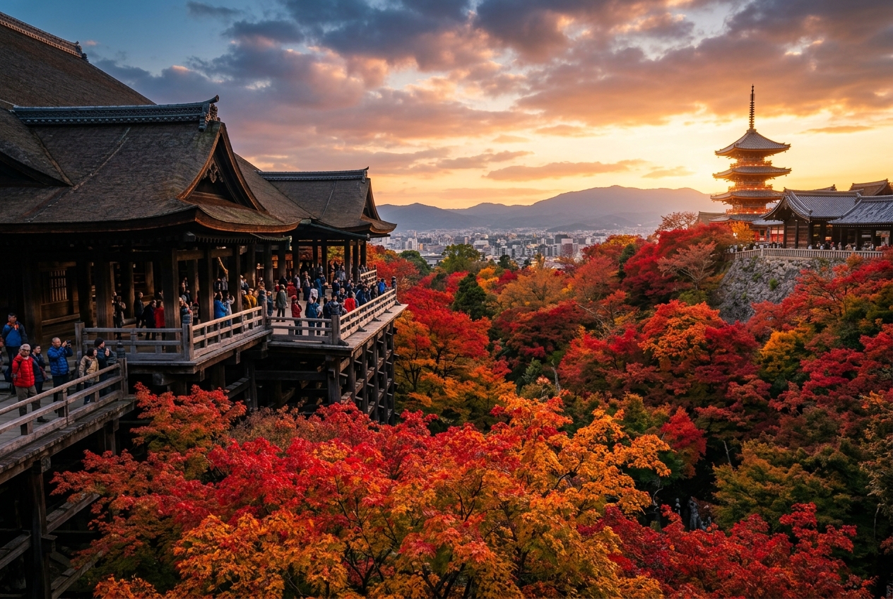 Kiyomizu-dera & Sannenzaka Slope